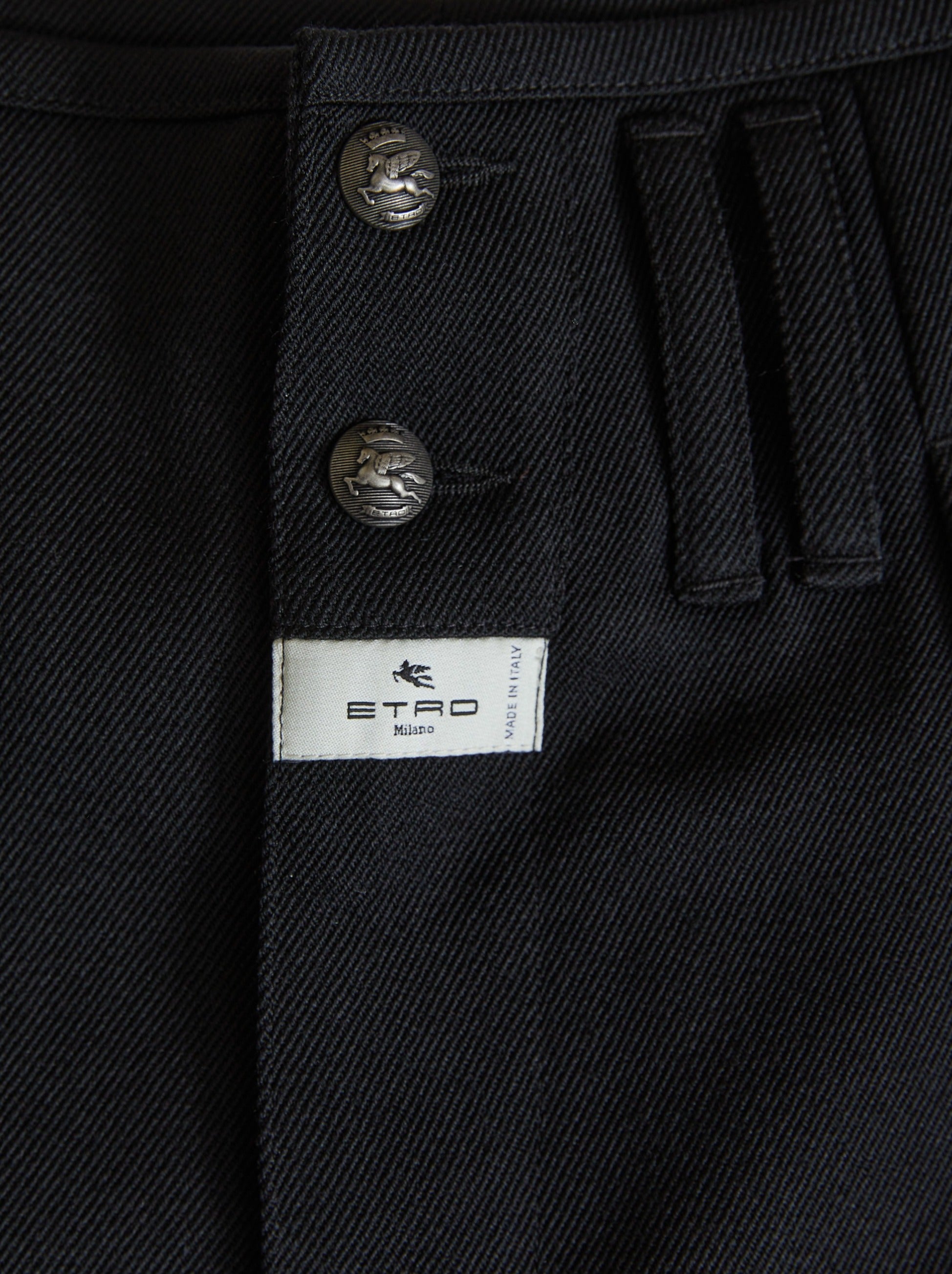 Wool Trousers with Tucks