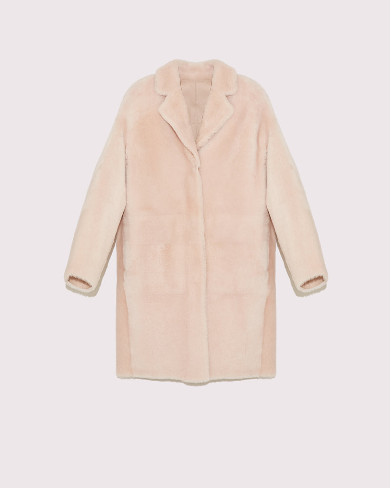 Oversized Shearling Coat