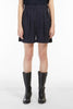 Wollshorts mit Nadelstreifen
