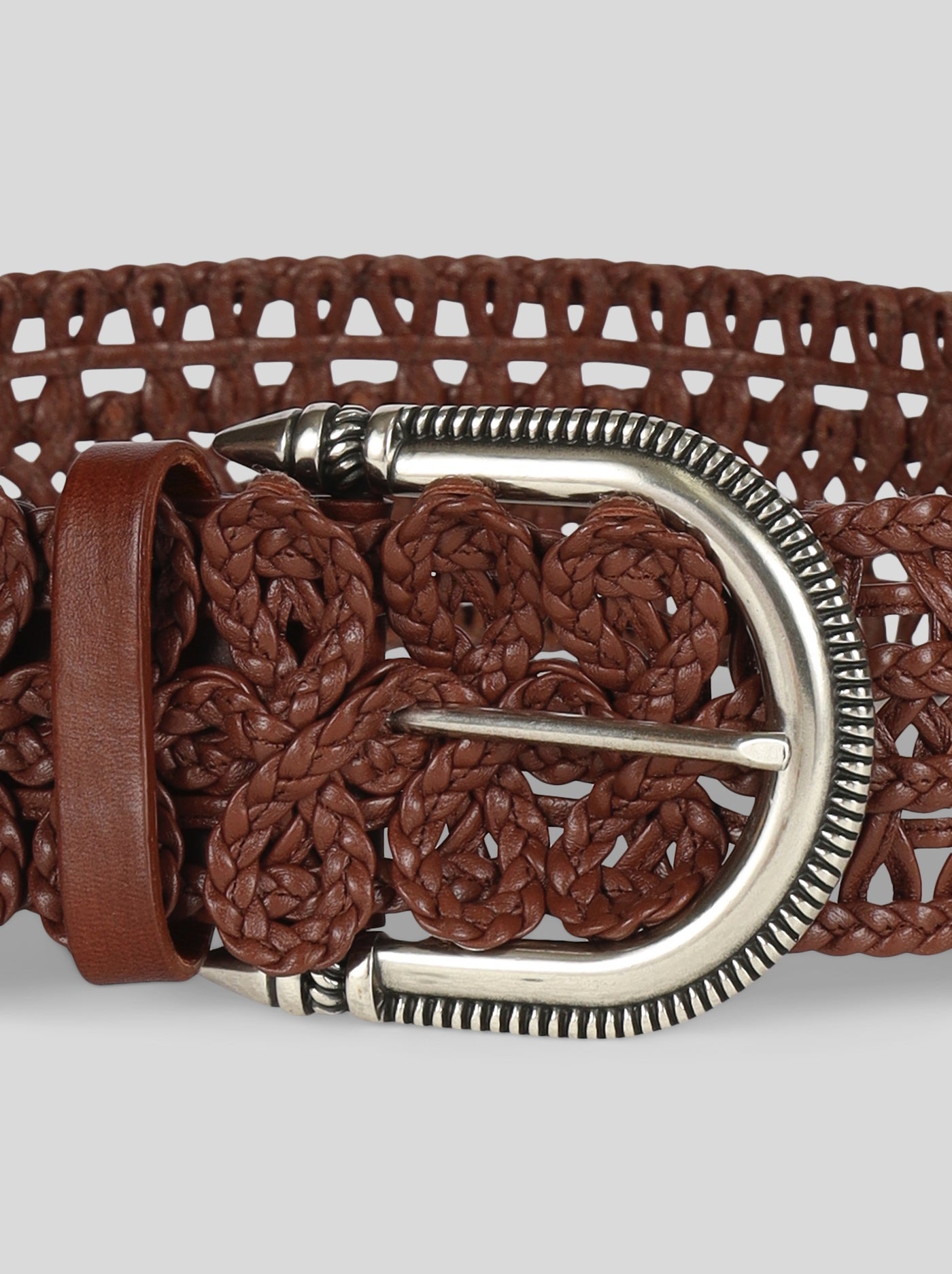 Braided Belt with Classic Buckle – Maison Gassmann