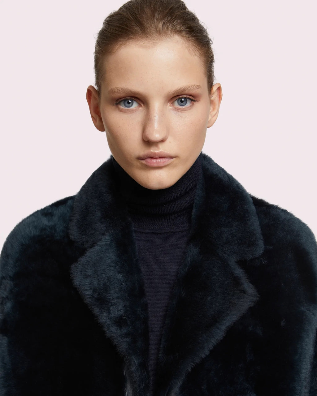 Oversized Shearling Coat