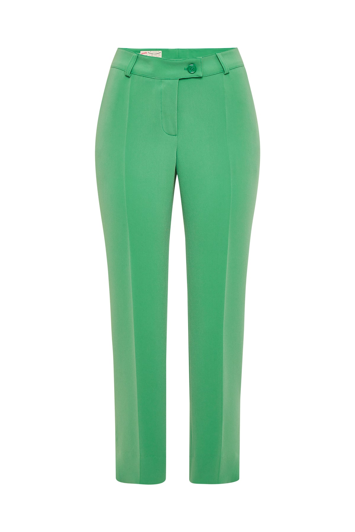 Pleated Straight Pants