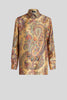Silk Shirt with Paisley Pattern