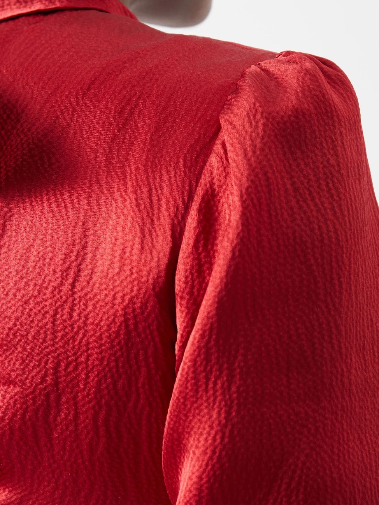 Midi Silk Dress with Bows