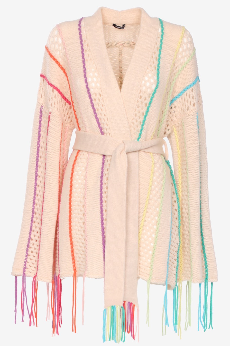 Cardigan with Fringes