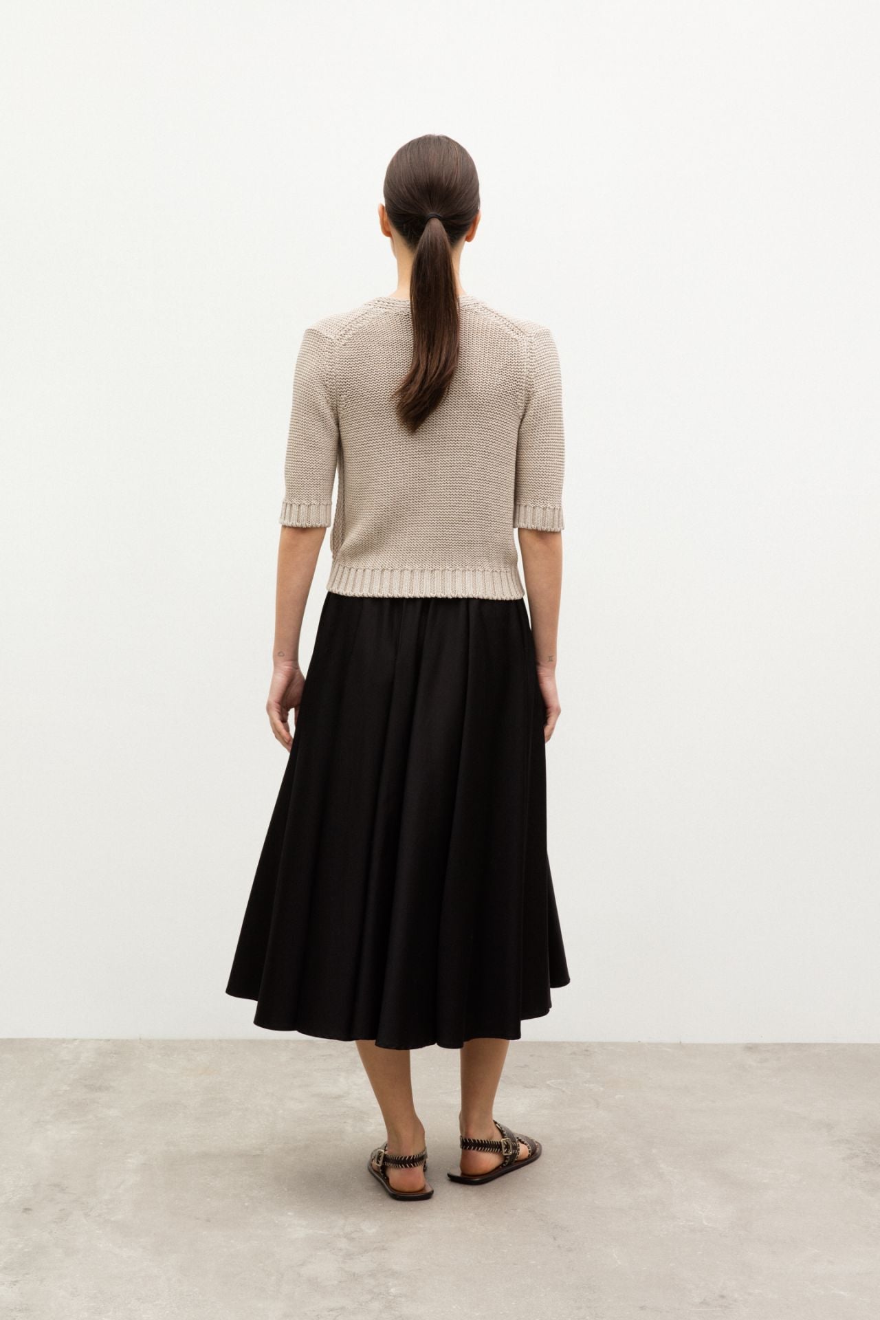 Silk-Cotton Cardigan