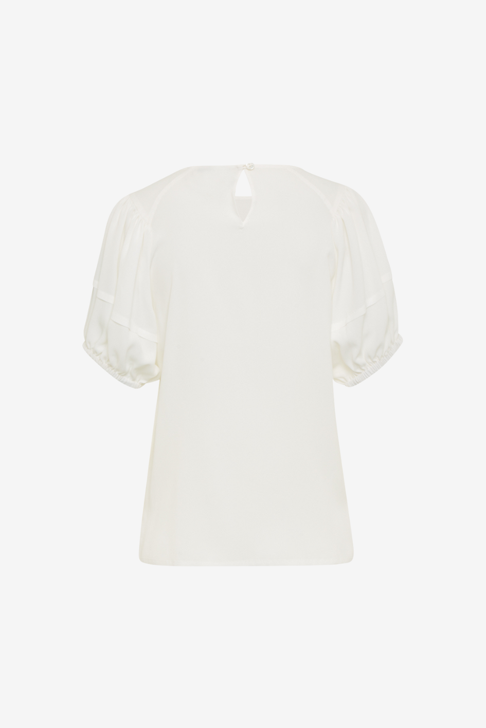 Blouse with Puffed Sleeves