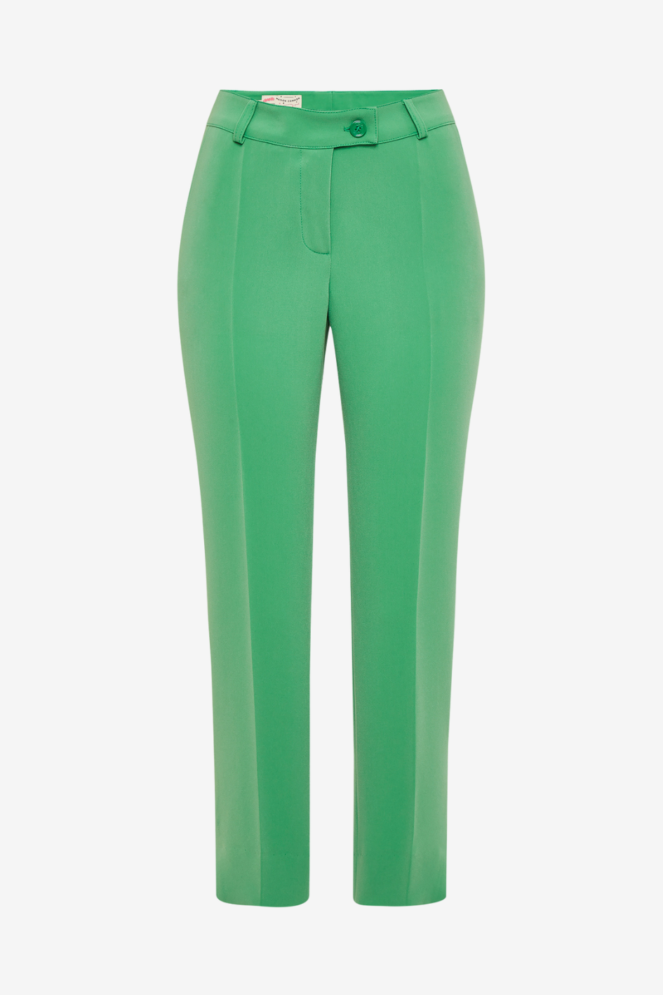 Pleated Straight Pants