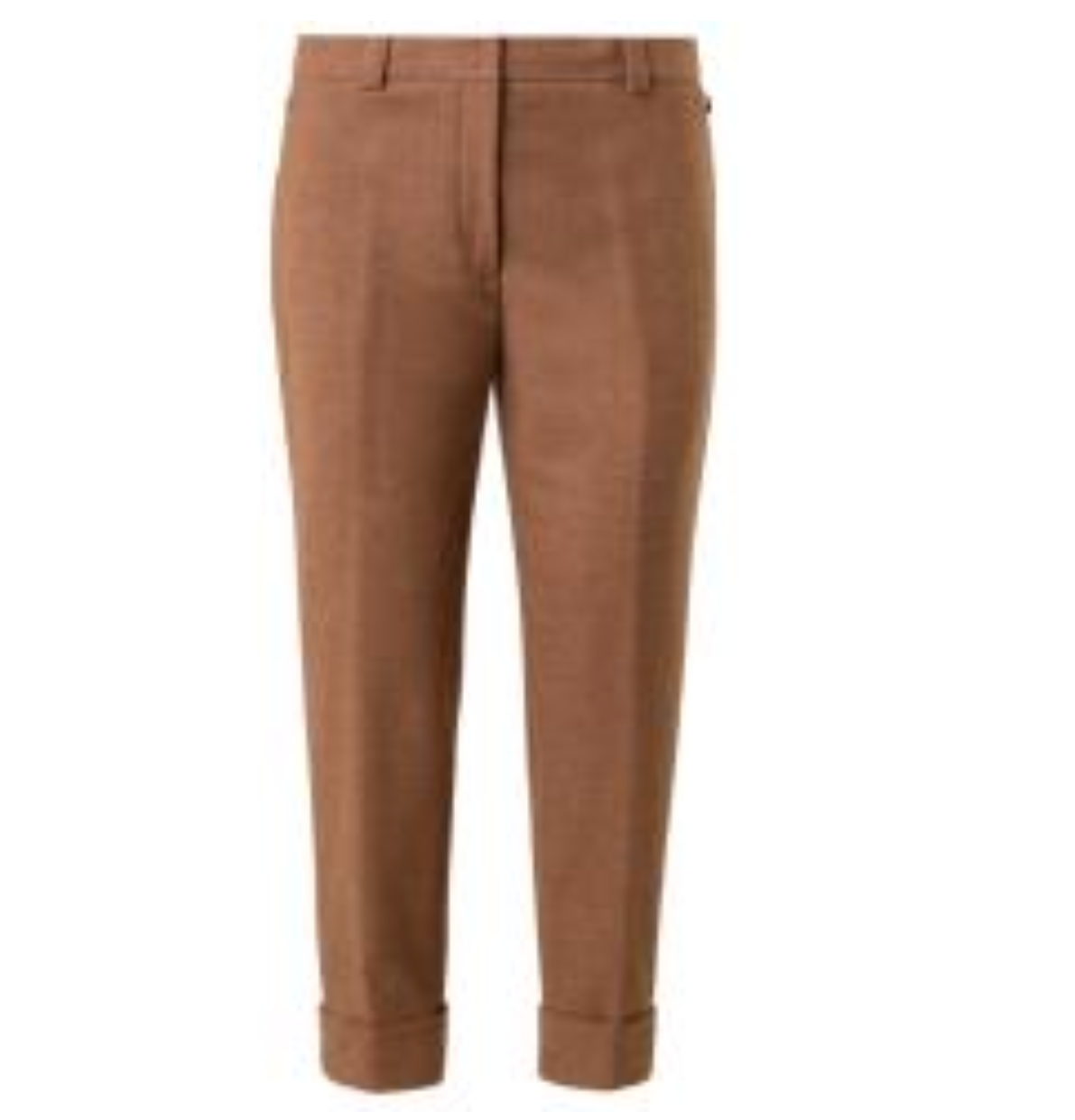 Tapered 7/8 Hose aus Woll-Stretch-Flanell