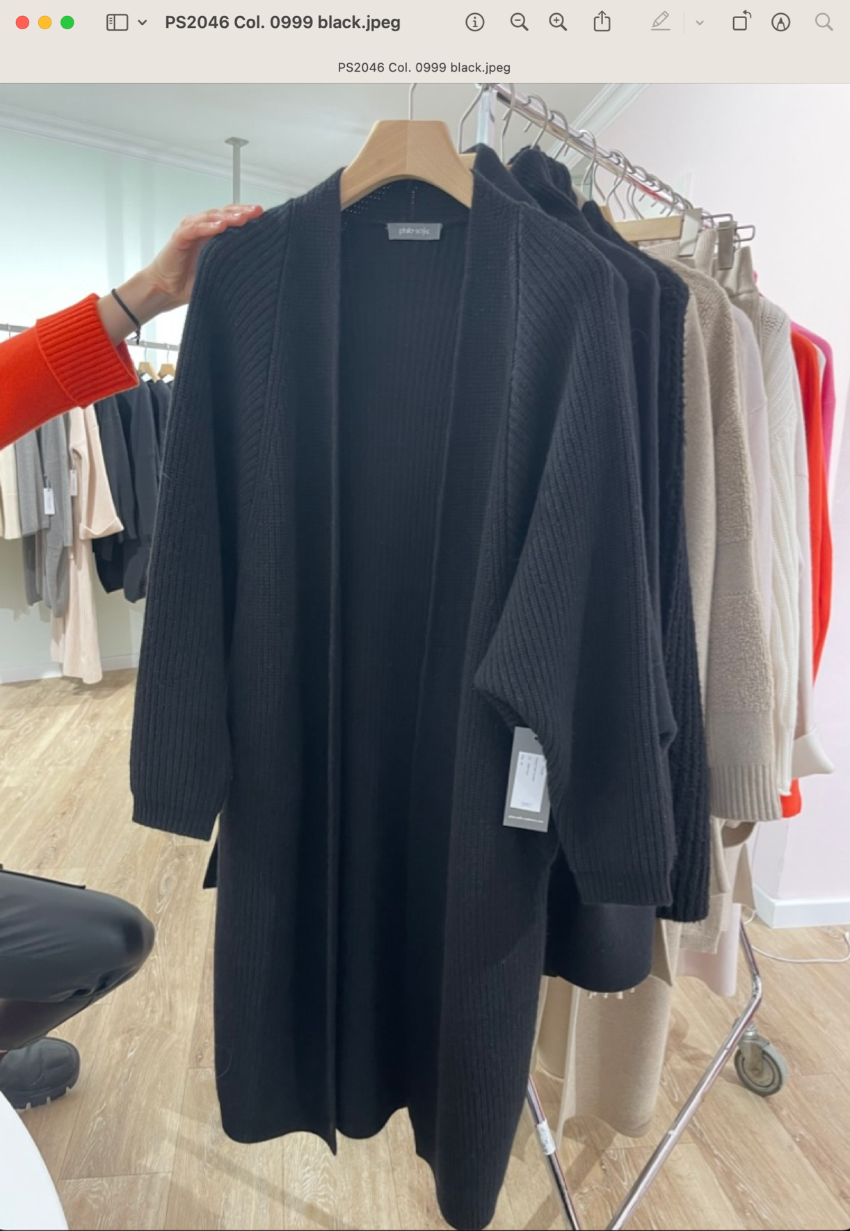 PS2046 Cashmere Mantel