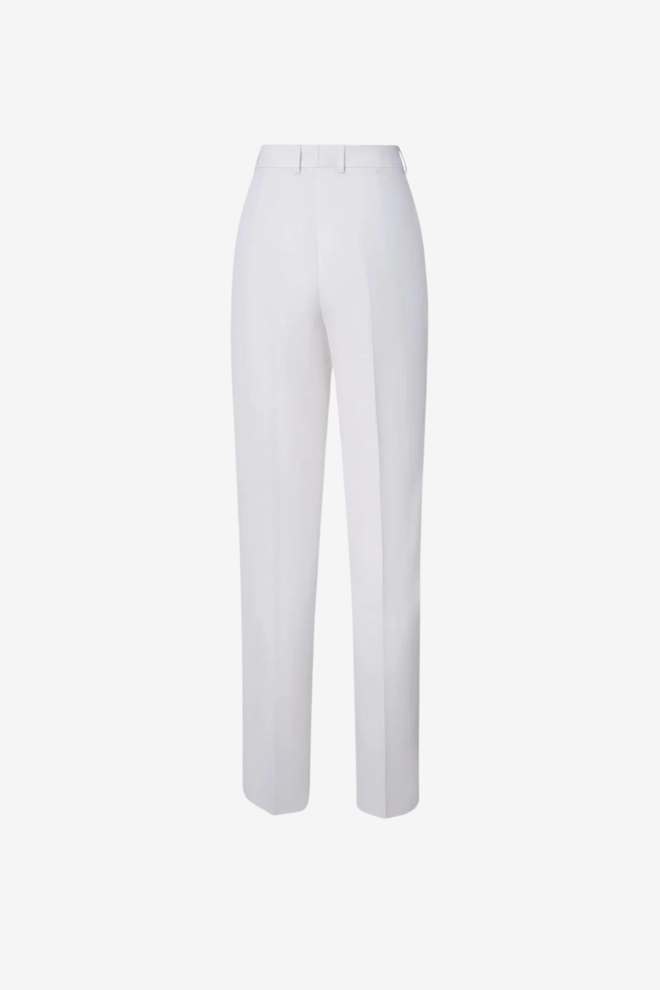 Tapered Hose aus Baumwolle und Leinen mit Bundfalten