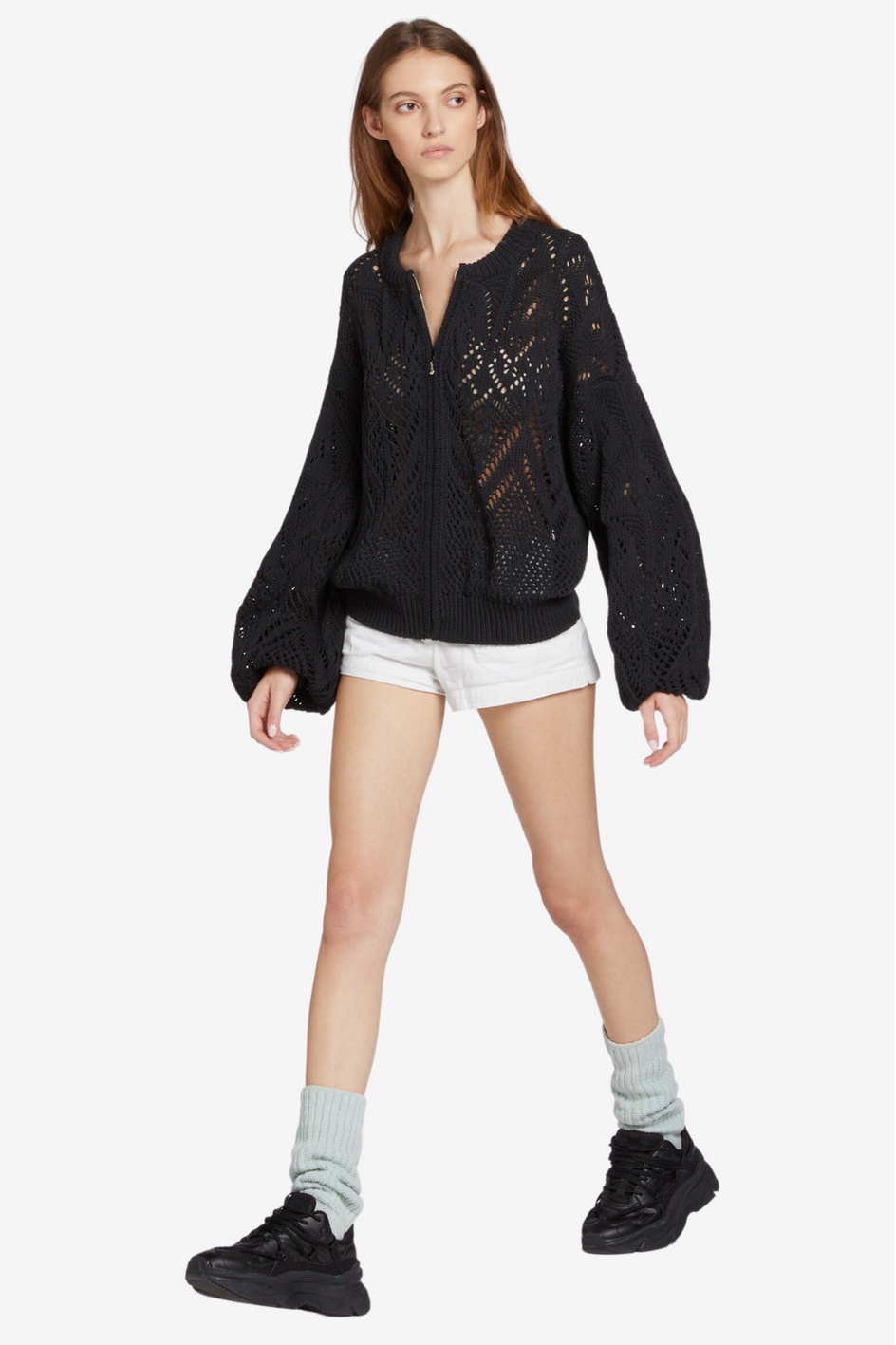 Maya Masheer Crop Cardigan