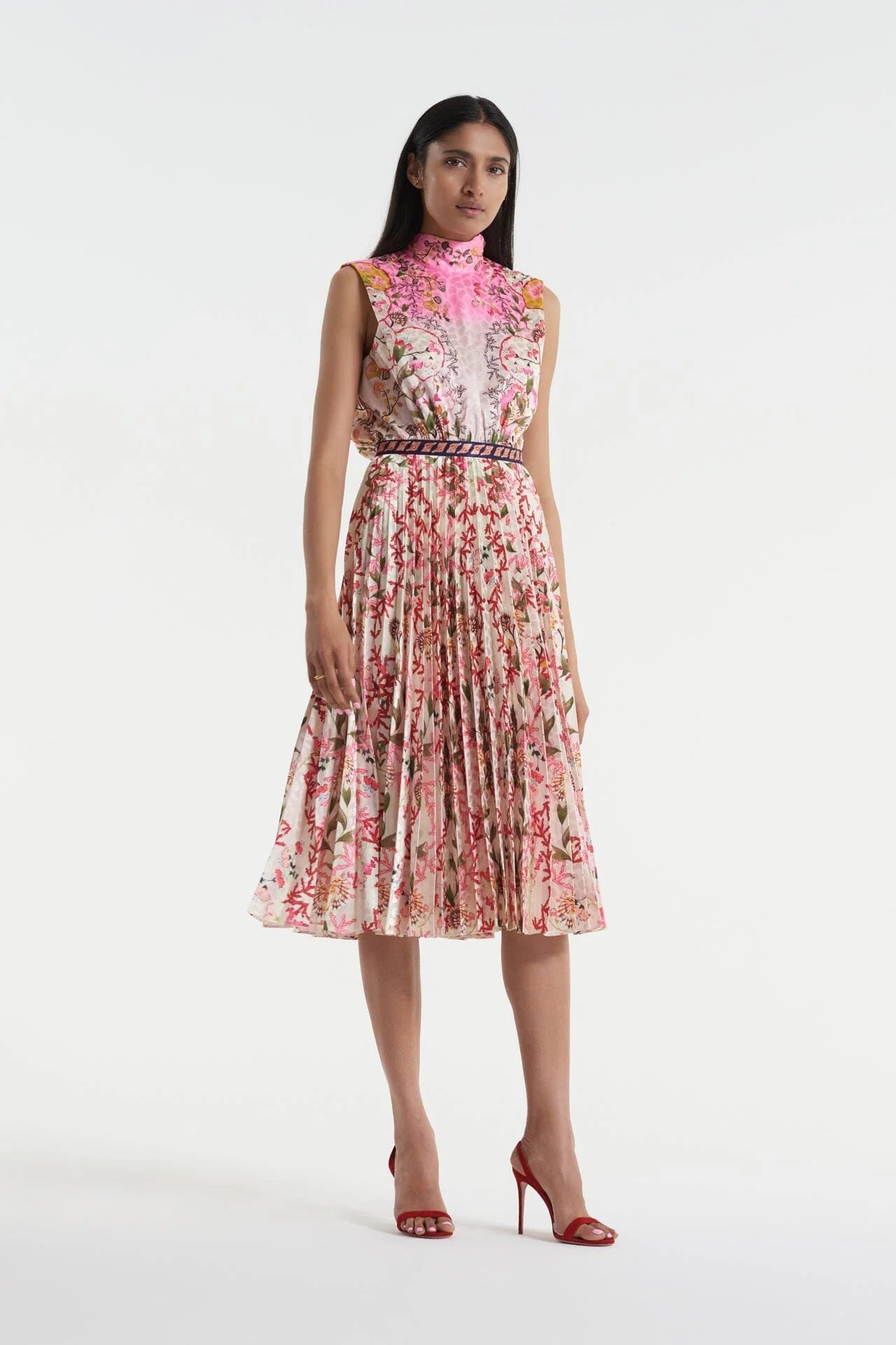 Fleur E Dress in Sea Cove