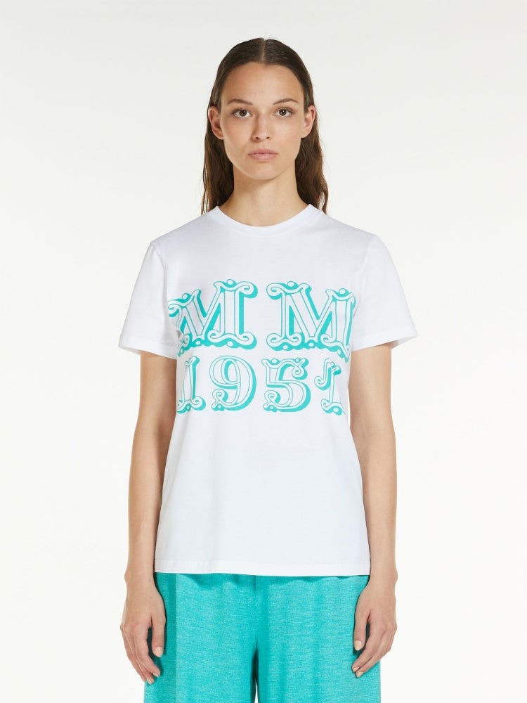 Printed Mincio Cotton T-Shirt