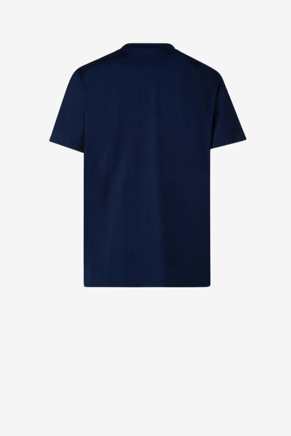 Cotton Jersey T-Shirt with Round Neck