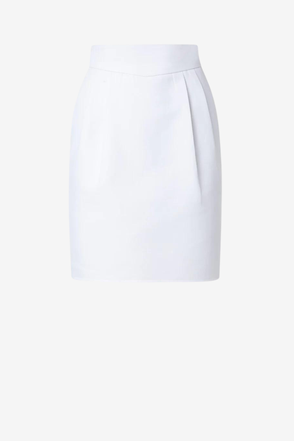 Cotton Double Face Short Skirt