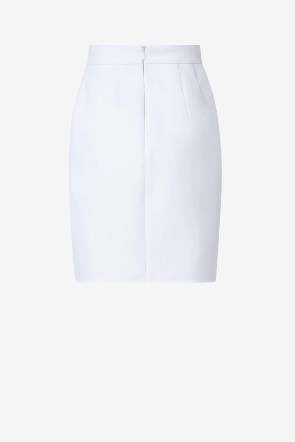 Cotton Double Face Short Skirt