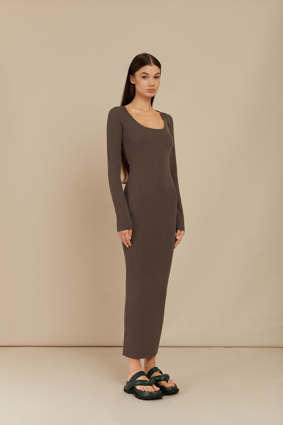 Natasha Merino Long Dress