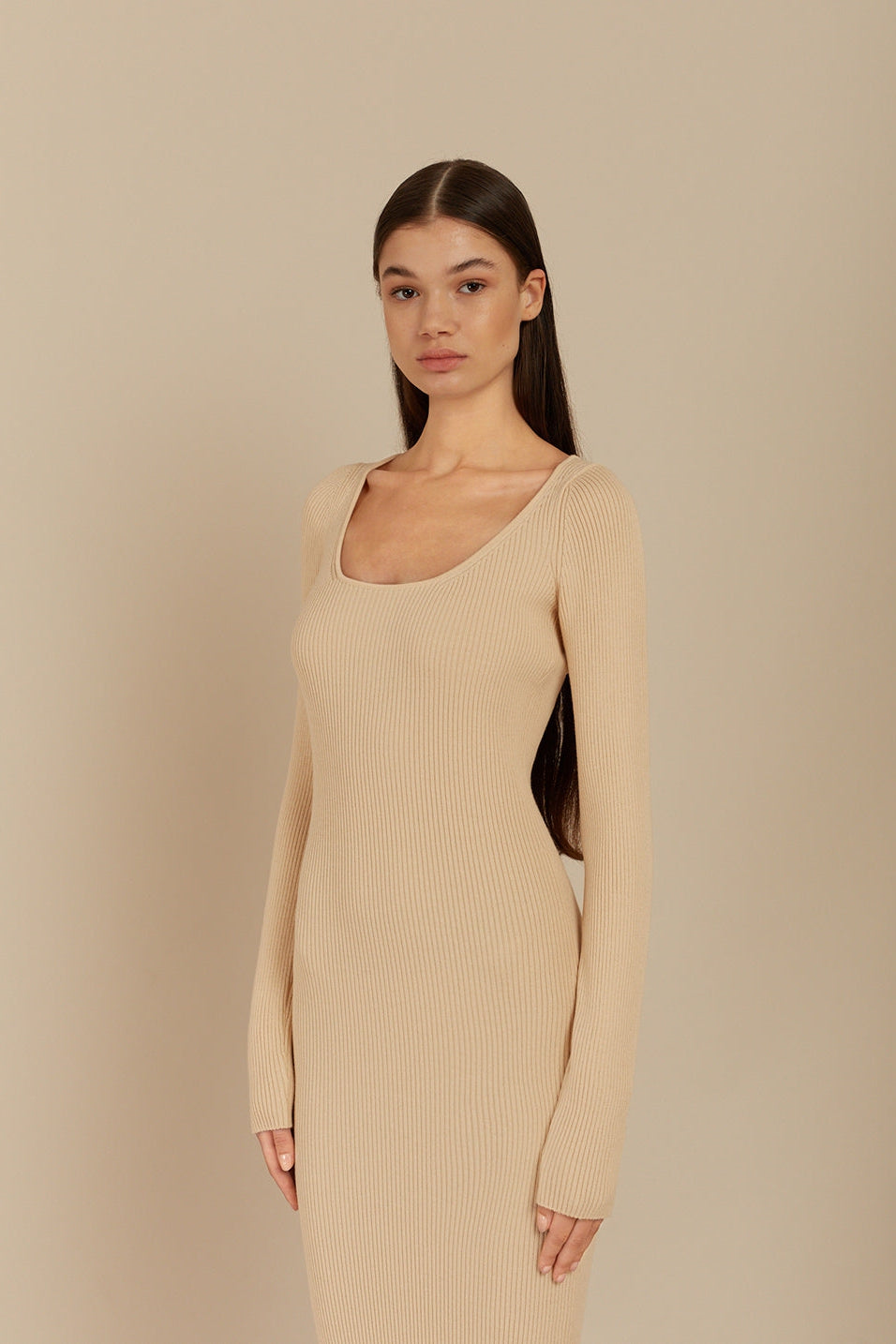 Natasha Merino Long Dress