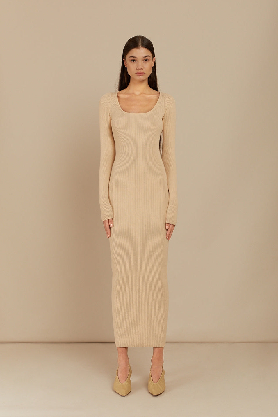 Natasha Merino Long Dress